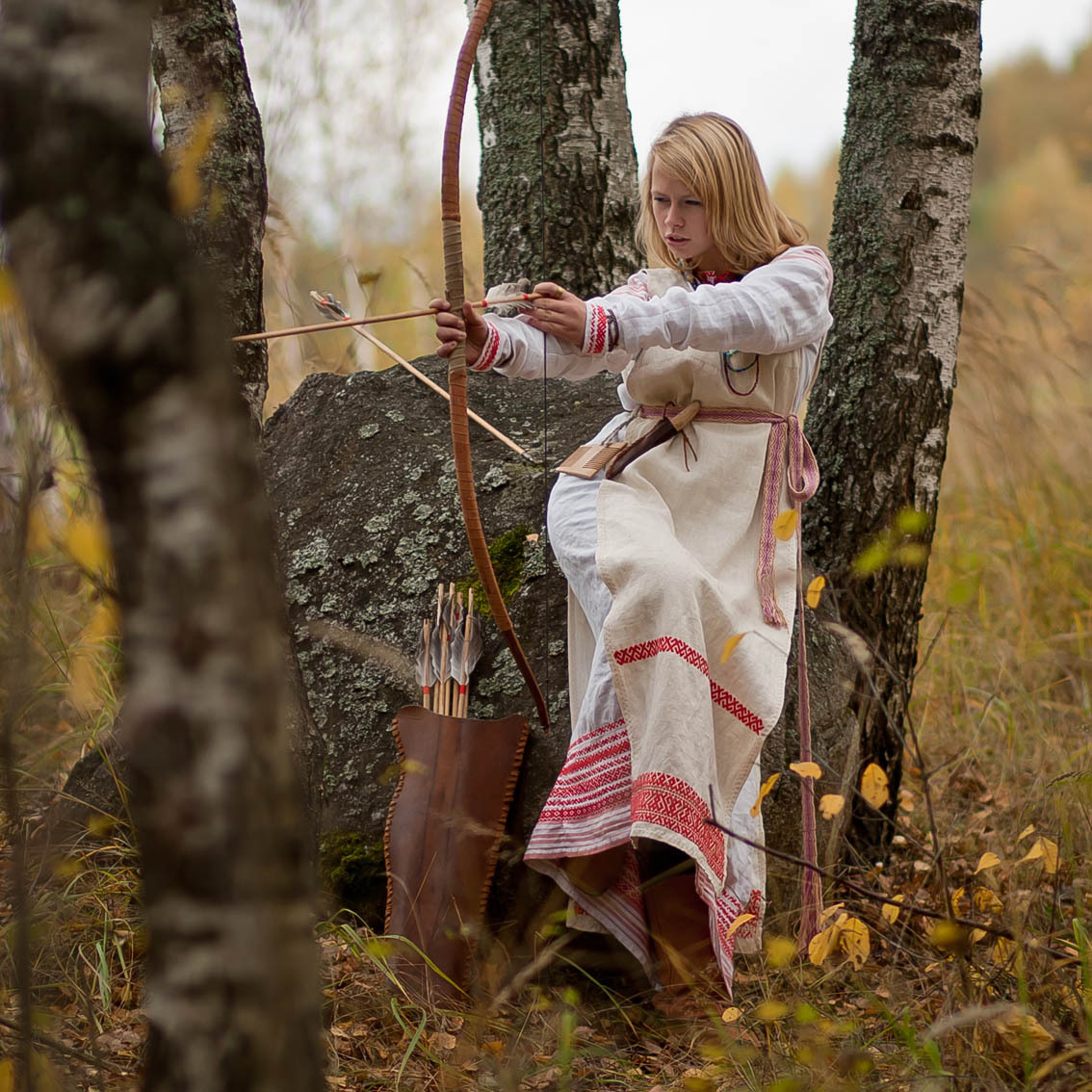 Sexy photo Girls in Slavic costumes in Pimpri-Chinchwad